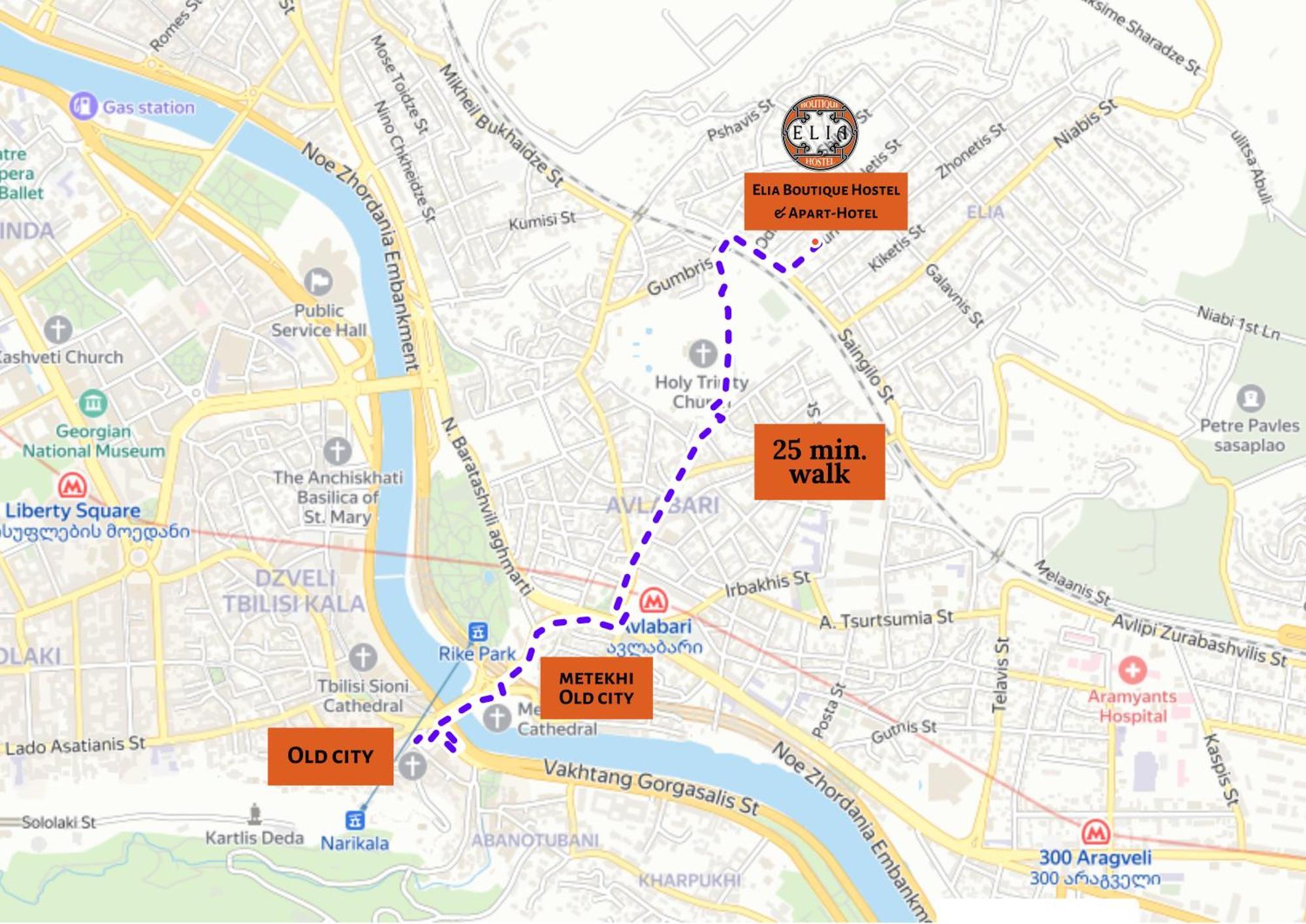 Elia Boutique Hostel & Apart-Hotel Tbilisi Ngoại thất bức ảnh